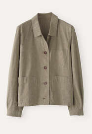 Leichte Jacke, Zartes Khaki, webstill