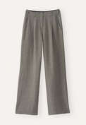 Hose mit Faltenfront, Monochrom, webstill