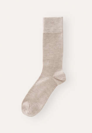 Fein gestrickte Socken, Natur, webstill
