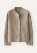Doppellagige Jacke, Stein, webstill